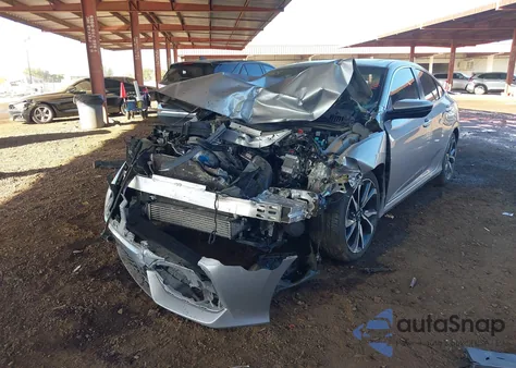 2017 Honda Civic Si из США, поврежденный, VIN 2HGFC1E54HH700494